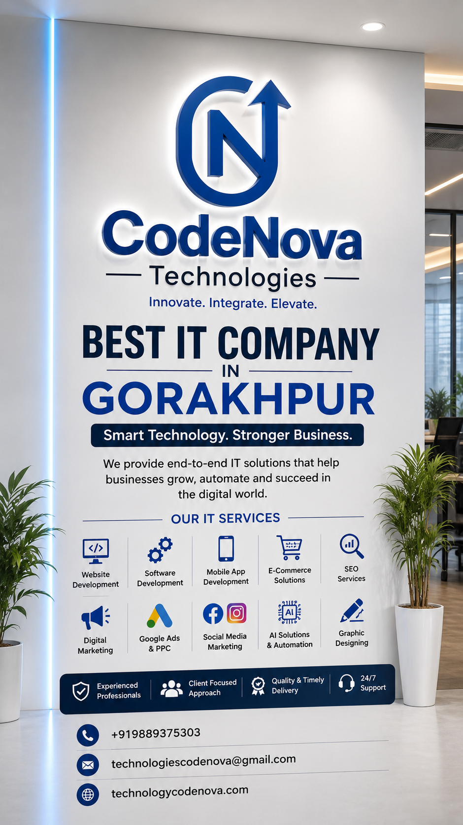 Best IT Company in Gorakhpur - CodeNova Technologies