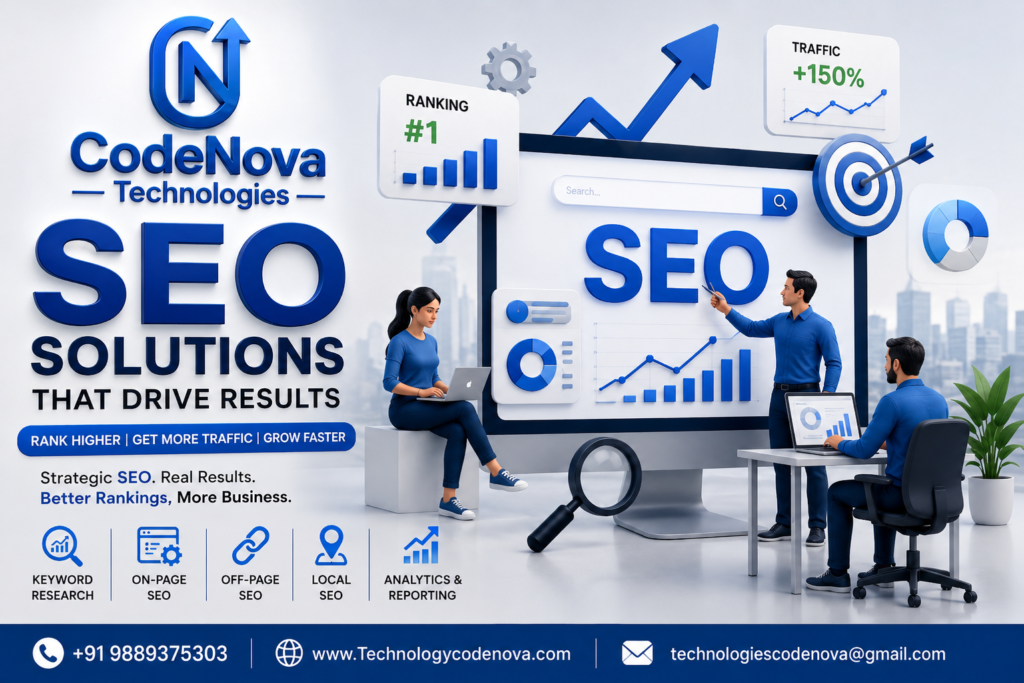 Best SEO Services in Lucknow by CodeNova Technologies