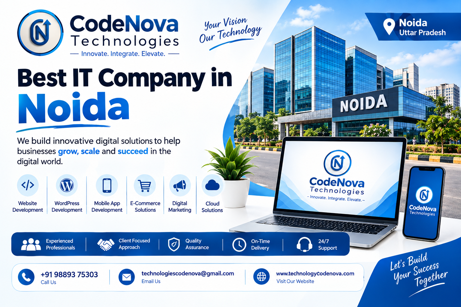 Best IT Company in Noida - CodeNova Technologies
